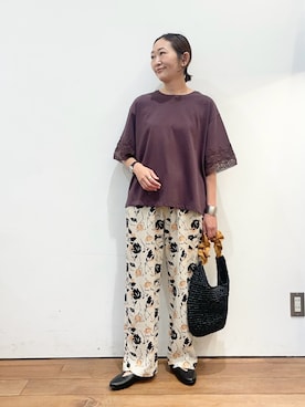 ちばななこさん(レディース・154cm)の春コーディネート