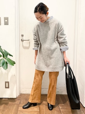 ちばななこさん（レディース・154cm）の秋コーディネート