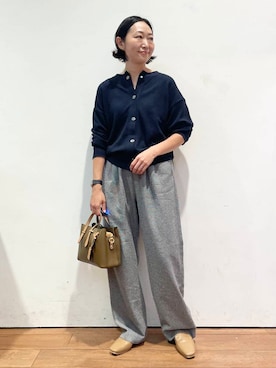 ちばななこさん（レディース・154cm）の秋コーディネート