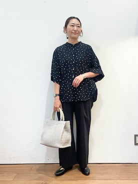 「URBAN RESEARCH DOORS（アーバンリサーチドアーズ）のアイテム（パンプス）」を使った、ちばななこさん（レディース・154cm）の春コーディネート