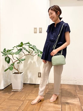 ちばななこさん（レディース・154cm）の夏コーディネート