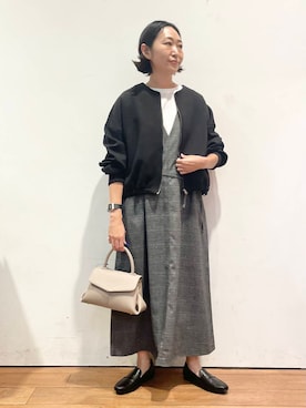 ちばななこさん（レディース・154cm）の秋コーディネート