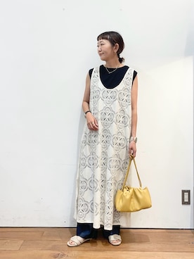 ちばななこさん(レディース・154cm)の夏コーディネート