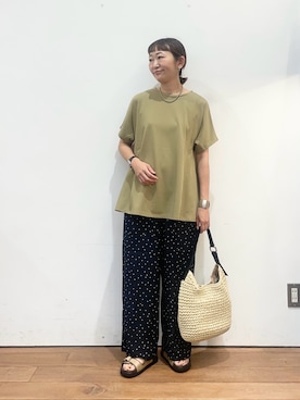 ちばななこさん(レディース・154cm)の夏コーディネート