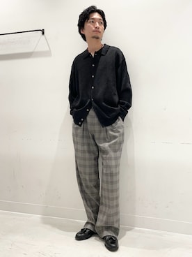平田望夢さん(メンズ・172cm)の夏コーディネート