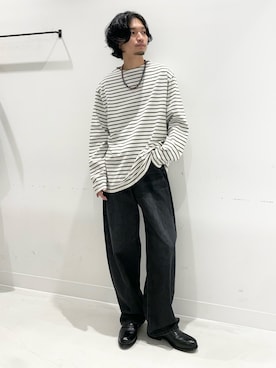 平田望夢さん（メンズ・172cm）の秋コーディネート