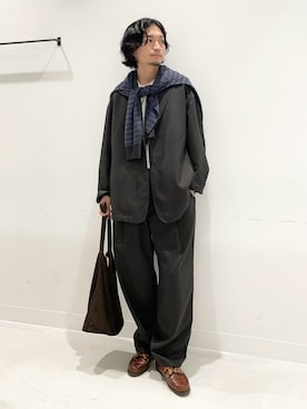 「秋フェスコーデ」｜平田望夢さん（メンズ・172cm）の秋コーディネート