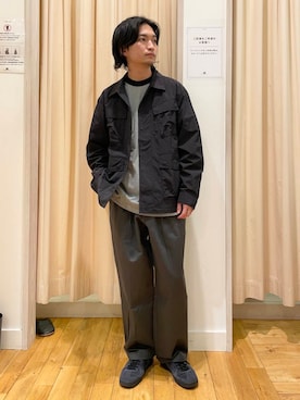 「snowpeak」｜平田望夢さん（メンズ・172cm）の冬コーディネート
