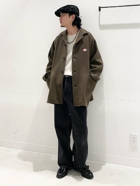 平田望夢さん（メンズ・172cm）の冬コーディネート