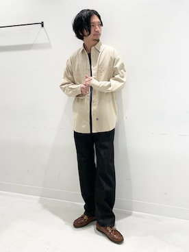 「THE NORTH FACE PURPLE LABEL（ザ ノースフェイス パープルレーベル）のアイテム」を使った、平田望夢さん（メンズ・172cm）の夏コーディネート