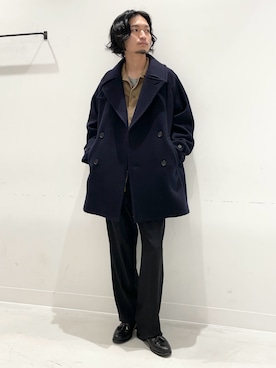 「アイテム（その他アウター）」を使った、平田望夢さん（メンズ・172cm）の冬コーディネート