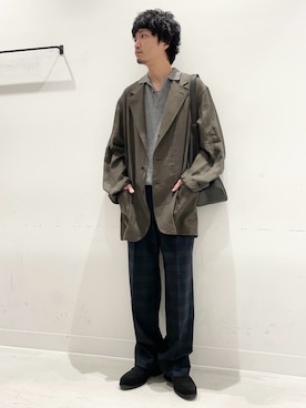 平田望夢さん（メンズ・172cm）の夏コーディネート