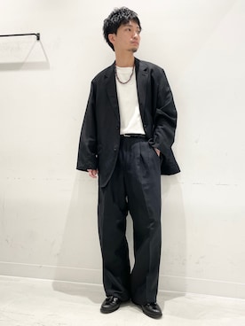平田望夢さん（メンズ・172cm）の春コーディネート