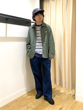 平田望夢さん(メンズ・173cm)の春コーディネート