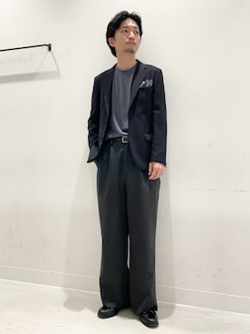 平田望夢さん(メンズ・172cm)の夏コーディネート