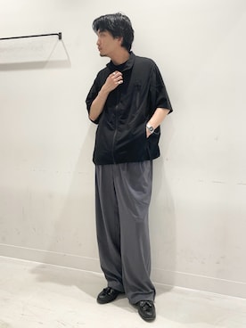 平田望夢さん(メンズ・172cm)の夏コーディネート