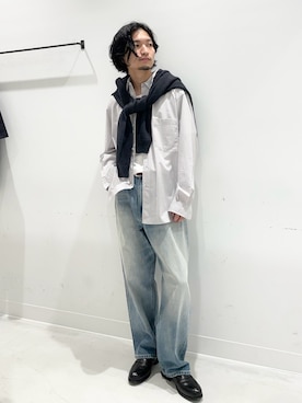 平田望夢さん（メンズ・172cm）の秋コーディネート