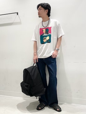 平田望夢さん（メンズ・172cm）の夏コーディネート