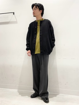 平田望夢さん(メンズ・172cm)の夏コーディネート