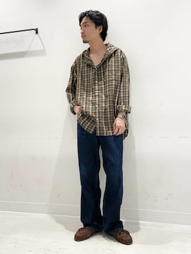 「URBAN RESEARCH Sonny Label（アーバンリサーチサニーレーベル）のアイテム」を使った、平田望夢さん（メンズ・172cm）の夏コーディネート