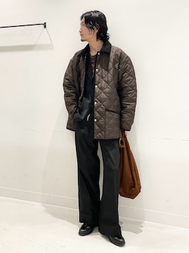 「アイテム（ブルゾン）」を使った、平田望夢さん（メンズ・172cm）の秋コーディネート