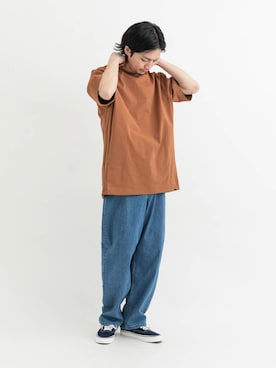 平田望夢さん（メンズ・172cm）の春コーディネート