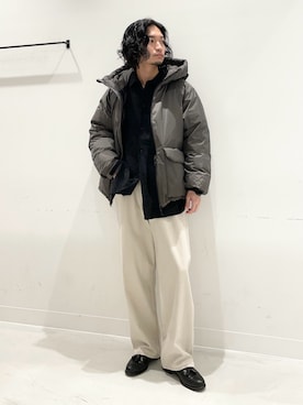 平田望夢さん（メンズ・172cm）の冬コーディネート