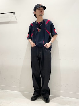 平田望夢さん(メンズ・172cm)の夏コーディネート