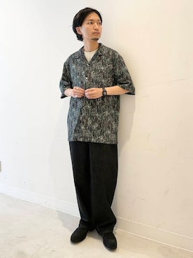 平田望夢さん（メンズ・172cm）の夏コーディネート