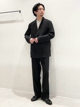 平田望夢さん（メンズ・172cm）の冬コーディネート