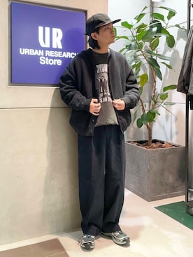 平田望夢さん（メンズ・172cm）の冬コーディネート