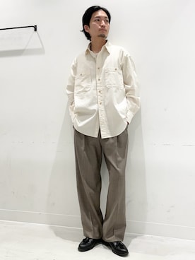 平田望夢さん（メンズ・172cm）の春コーディネート