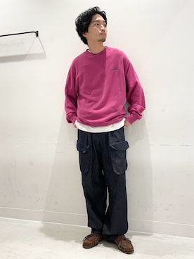 平田望夢さん(メンズ・172cm)の秋コーディネート