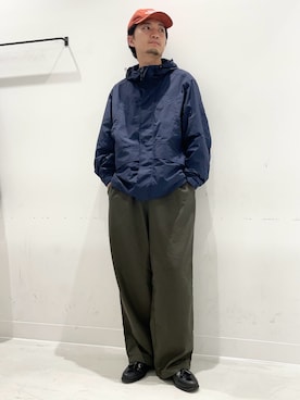 「URBAN RESEARCH Sonny Label（アーバンリサーチサニーレーベル）のアイテム（帽子）」を使った、平田望夢さん（メンズ・172cm）の秋コーディネート