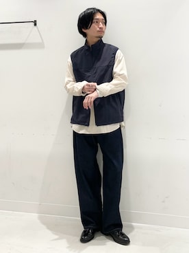 平田望夢さん（メンズ・172cm）の春コーディネート