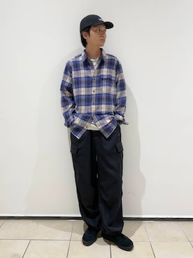 「アーバンリサーチ」｜平田望夢さん（メンズ・172cm）の秋コーディネート