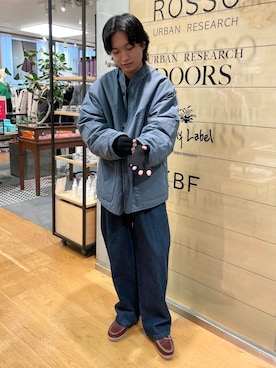 平田望夢さん（メンズ・172cm）の冬コーディネート