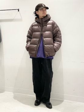 「メンズファッション」｜平田望夢さん（メンズ・172cm）の冬コーディネート