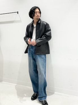 平田望夢さん（メンズ・172cm）の秋コーディネート