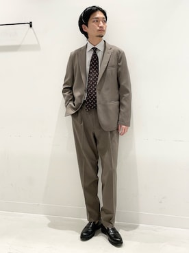 平田望夢さん（メンズ・172cm）の春コーディネート