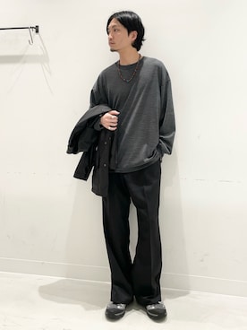 平田望夢さん（メンズ・172cm）の春コーディネート