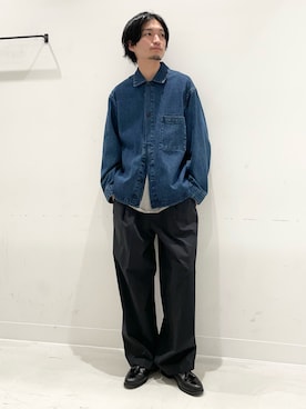 平田望夢さん（メンズ・172cm）の春コーディネート