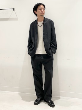 平田望夢さん（メンズ・172cm）の春コーディネート