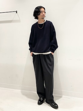 「URBAN RESEARCH DOORS（アーバンリサーチドアーズ）のアイテム」を使った、平田望夢さん（メンズ・172cm）の秋コーディネート