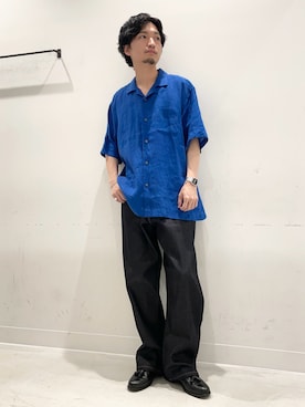 平田望夢さん(メンズ・172cm)の夏コーディネート