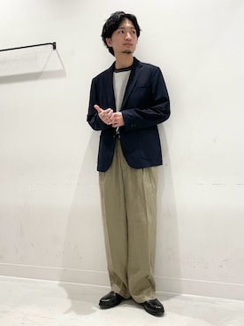 平田望夢さん(メンズ・172cm)の夏コーディネート