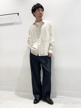 平田望夢さん(メンズ・172cm)の春コーディネート