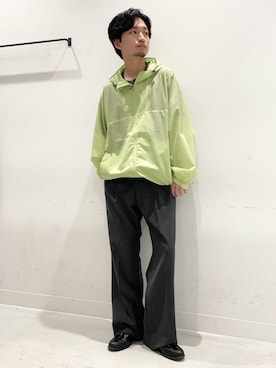 「Wide Dad（ワイドダッド）のアイテム」を使った、平田望夢さん（メンズ・172cm）の夏コーディネート