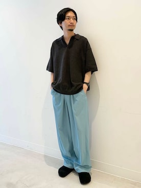 平田望夢さん（メンズ・172cm）の春コーディネート