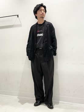 平田望夢さん(メンズ・172cm)の夏コーディネート
